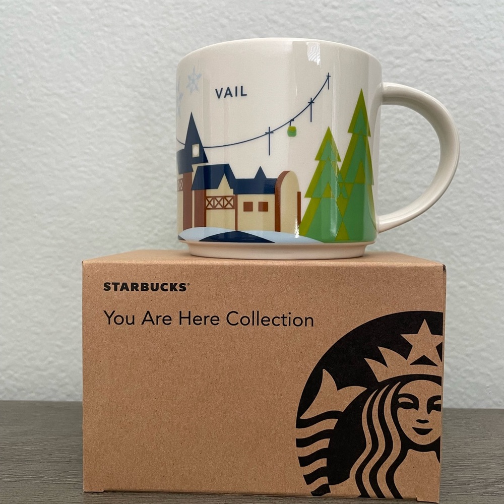 NWT! ⭐️ Starbucks • ‘YOU ARE HERE’ Collection - Vail 14oz Mug - Picture 2 of 12